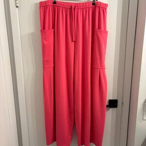 Pink Wide Leg Pants